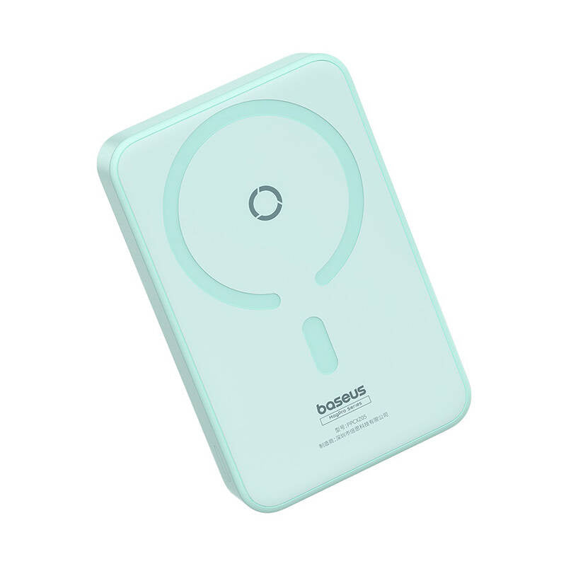 Powerbank Baseus MagPro Magnetic 5000mAh 20W, MagSafe (mint) - Product Image 6