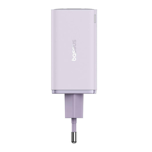 Baseus GAN6 Pro Fast Charger, 2xUSB-C + 2xUSB, 65W (purple) - Product Image 2