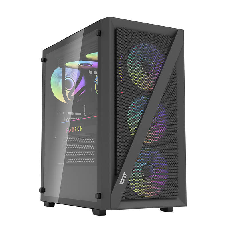 Darkflash DK 260 Air Mesh Computergehäuse (Schwarz)