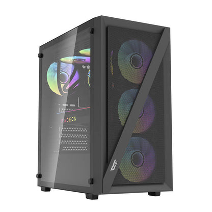 Darkflash DK 260 Air Mesh Computergehäuse (Schwarz)