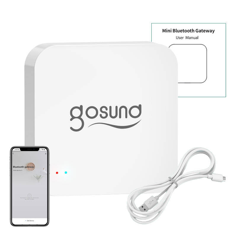Smart Bluetooth BLE, WiFi Mesh Gateway with Alarm Gosund G2 Tuya - Product Image 4