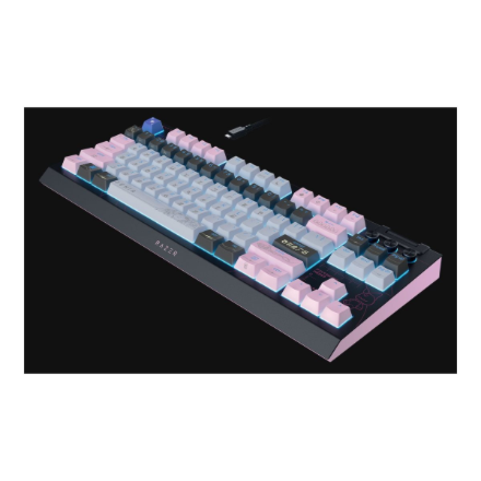 Razer | BlackWidow V4 Tenkeyless HyperSpeed | Gaming Keyboard | Wireless | US | Orange Switch | Wuthering Waves Edition