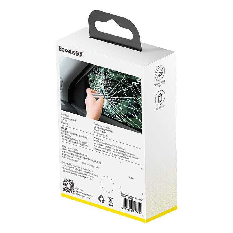Safety Hammer Baseus Sharp Tool (silver) - Product Image 7