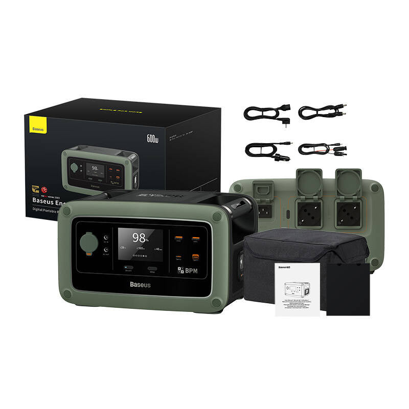 Portable Power Station Baseus Energy Stack 600W Green - Product Image 9