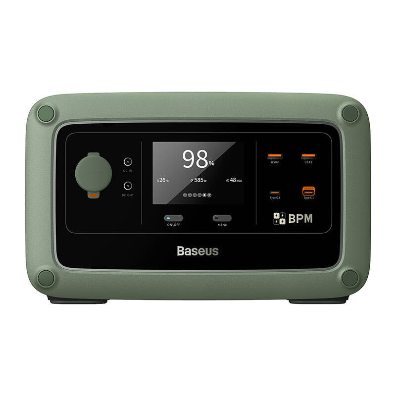 Portable Power Station Baseus Energy Stack 600W Green - Product Image 3