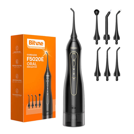 Water flosser with nozzles set Bitvae BV 5020E (Black) - Product Image 1