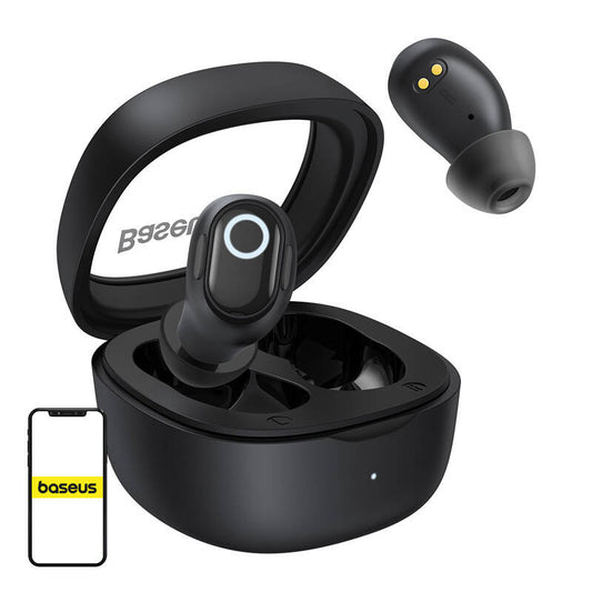 Wireless headphones Baseus Bowie WM02 TWS, Bluetooth 5.0 (black) OS - Product Image 1