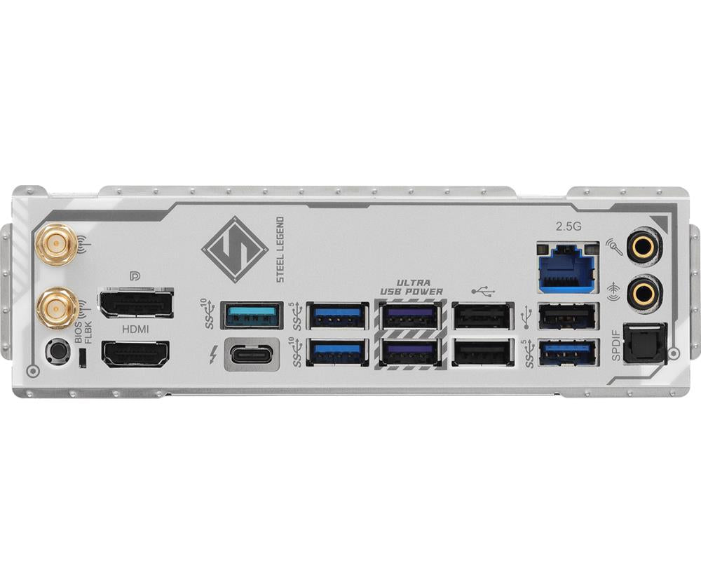 Mainboard ASROCK Intel B860 Express LGA1851 ATX Memory DDR5 Memory slots 4 1xPCI-Express 4.0 16x 1xPCI-Express 5.0 16x 1xM.2 1xHDMI 1xDisplayPort 1xAudio-Out 1xMicrophone 3xUSB 2.0 6xUSB 3.2 1xUSB-C w/Thunderbolt 1xOptical S/PDIF 1xRJ45