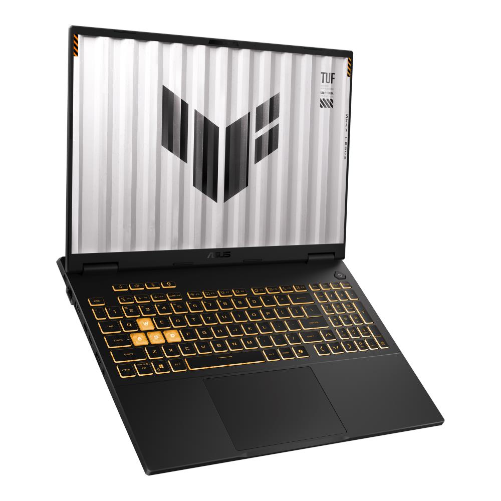 Notebook ASUS TUF Gaming F16 (2025) FX608JH-RV002W CPU Core i5 i5-13450HX 2400 MHz 16" 1920x1200 RAM 16GB DDR5 5600 MHz SSD 512GB NVIDIA® GeForce RTXT 5050 Laptop GPU 8GB ENG Windows 11 Home Grey 2.2 kg 90NR0MH1-M002B0