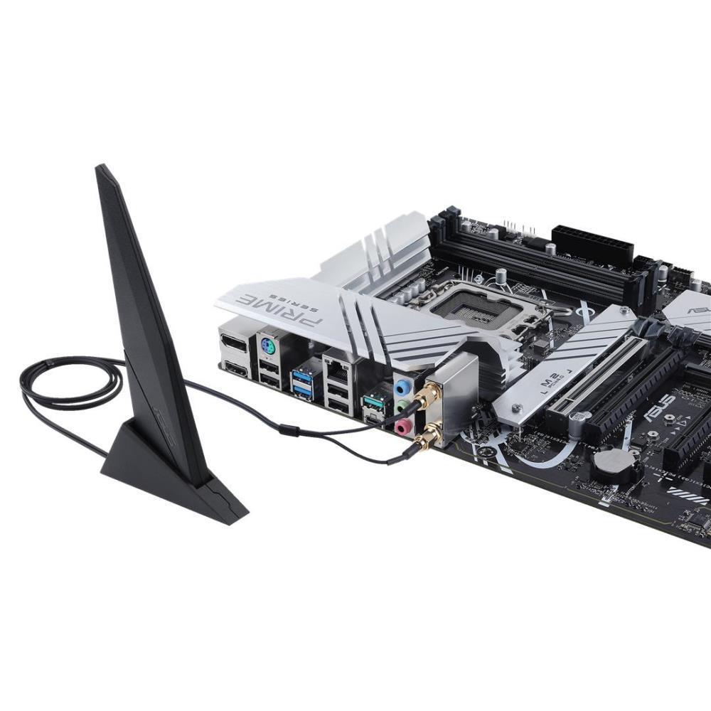 Mainboard ASUS Intel Z790 LGA1700 ATX Memory DDR5 Memory slots 4 1xPCI-Express 3.0 1x 3xPCI-Express 4.0 16x 1xPCI-Express 5.0 16x 3xM.2 1xHDMI 1xDisplayPort 4xUSB 2.0 3xUSB 3.2 1xUSB-C 1xPS/2 1xRJ45 3xAudio port PRIMEZ790-PWIFI