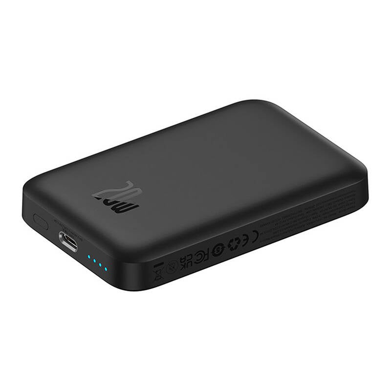 Mini Wireless PowerBank 20W Baseus (black) - Product Image 7
