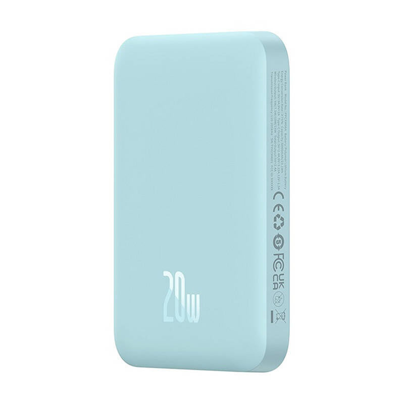 Powerbank mini Baseus 6000 mAh 20W (blue) - Product Image 3