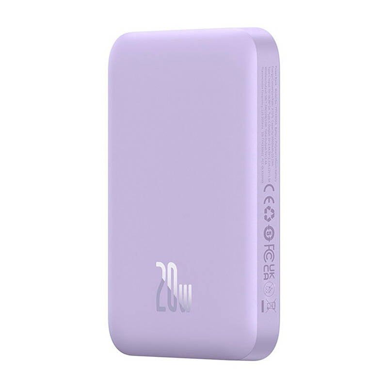 Powerbank mini Baseus 6000 mAh 20W (purple) - Product Image 3