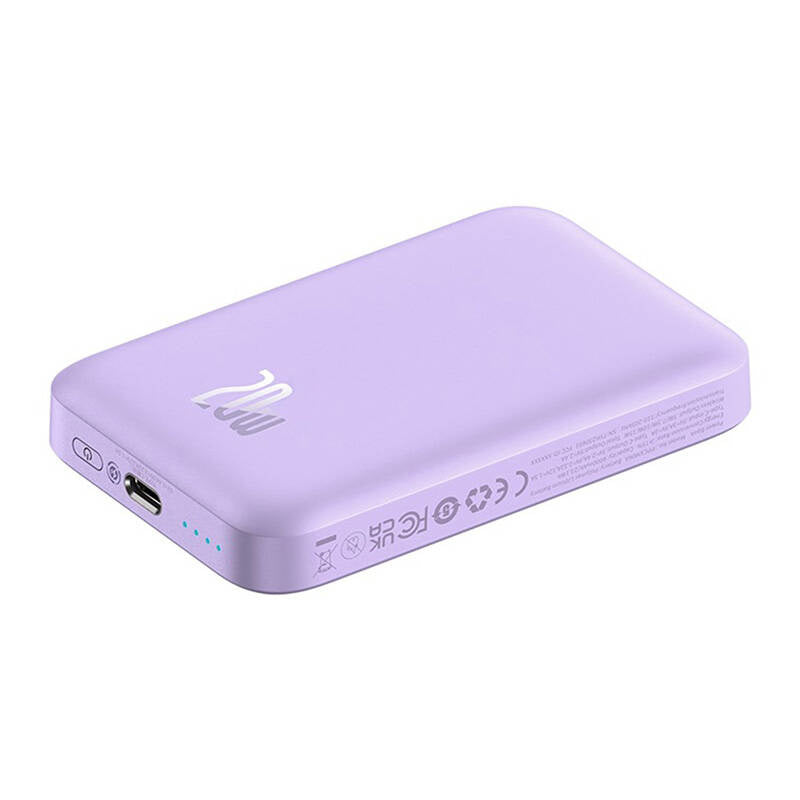 Powerbank mini Baseus 6000 mAh 20W (purple) - Product Image 7