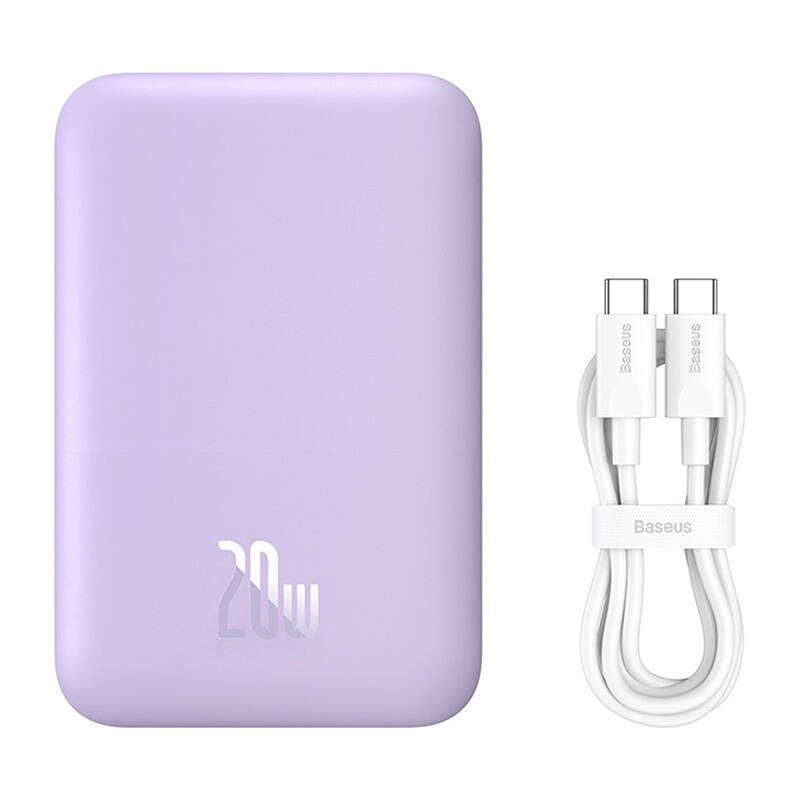 Powerbank mini Baseus 6000 mAh 20W (purple) - Product Image 9