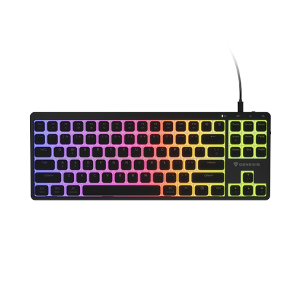 Genesis Thor 430 TKL | Gaming Keyboard | Wired | US | Linear | Black