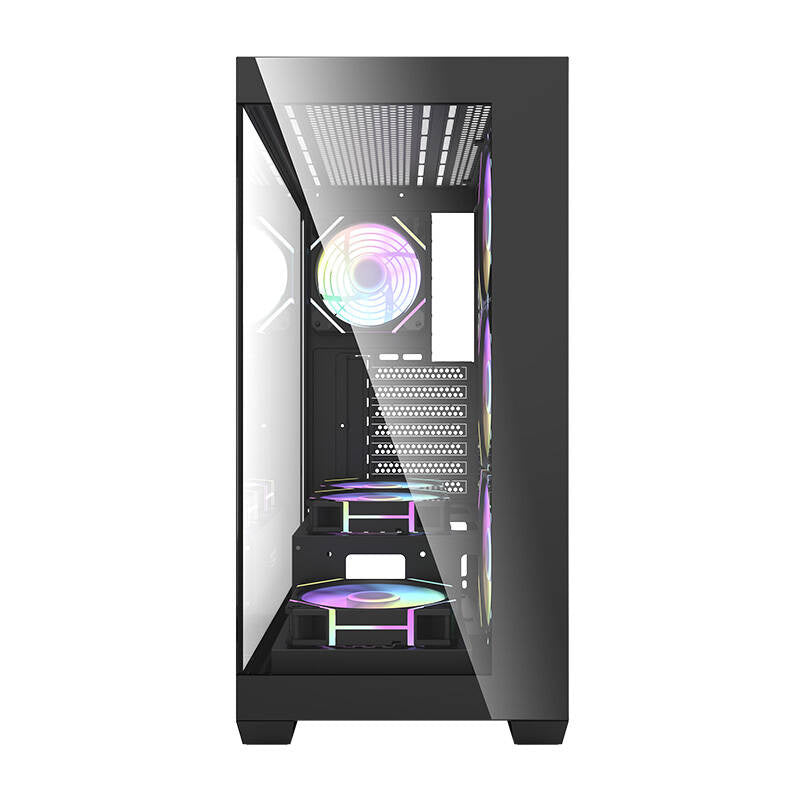 Darkflash DS900 computer case (black) + 7 ARGB fans - Product Image 4