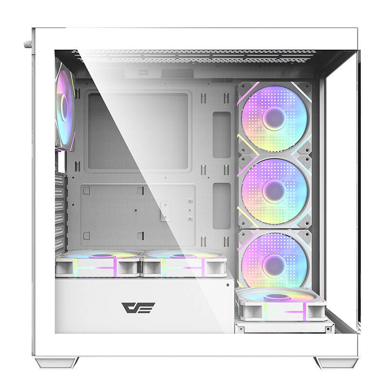 Computer case  Darkflash DS900 (white) + 7 ARGB Fans - Product Image 2