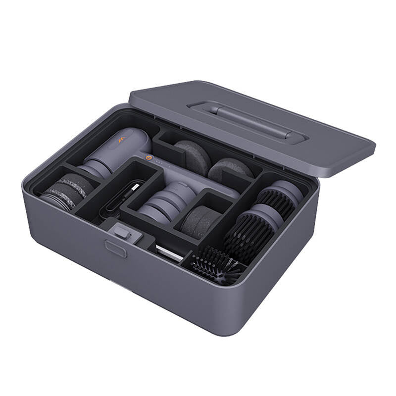 3-in-1-Set: Elektrischer Spin Scrubber, Messerschärfer, Etui Jimi Home X1-H