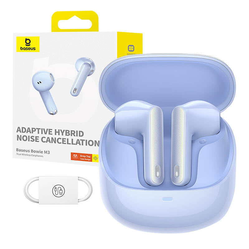 Earphones TWS Baseus Bowie M3 (blue) - Product Image 11