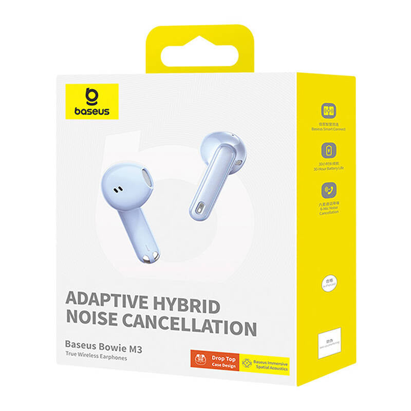 Earphones TWS Baseus Bowie M3 (blue) - Product Image 9