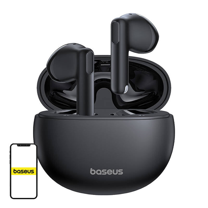 Earphones TWS Baseus Bowie E12 (black) - Product Image 1