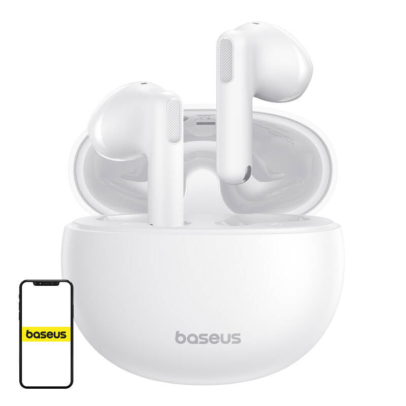 Earphones TWS Baseus Bowie E12 (white) - Product Image 1
