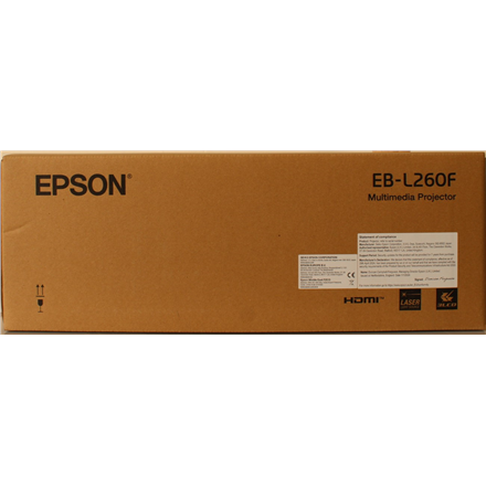 SALE OUT. Epson EB-L260F Full HD 3LCD Projector 1920x1080/4600 Lm/16:9/2500000:1, White | SALE OUT. Epson | EB-L260F | F