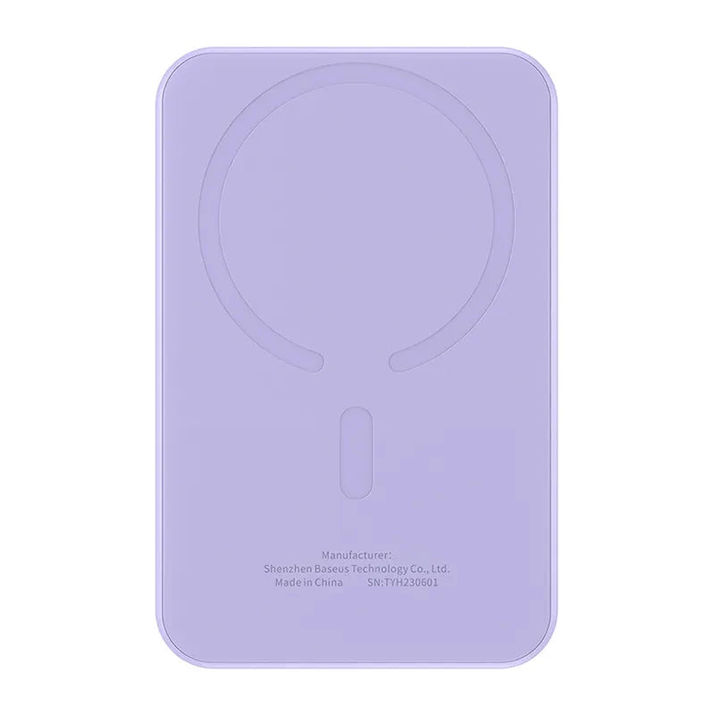 Magnetic Mini Powerbank Baseus 5000mAh 20W (purple) - Product Image 3