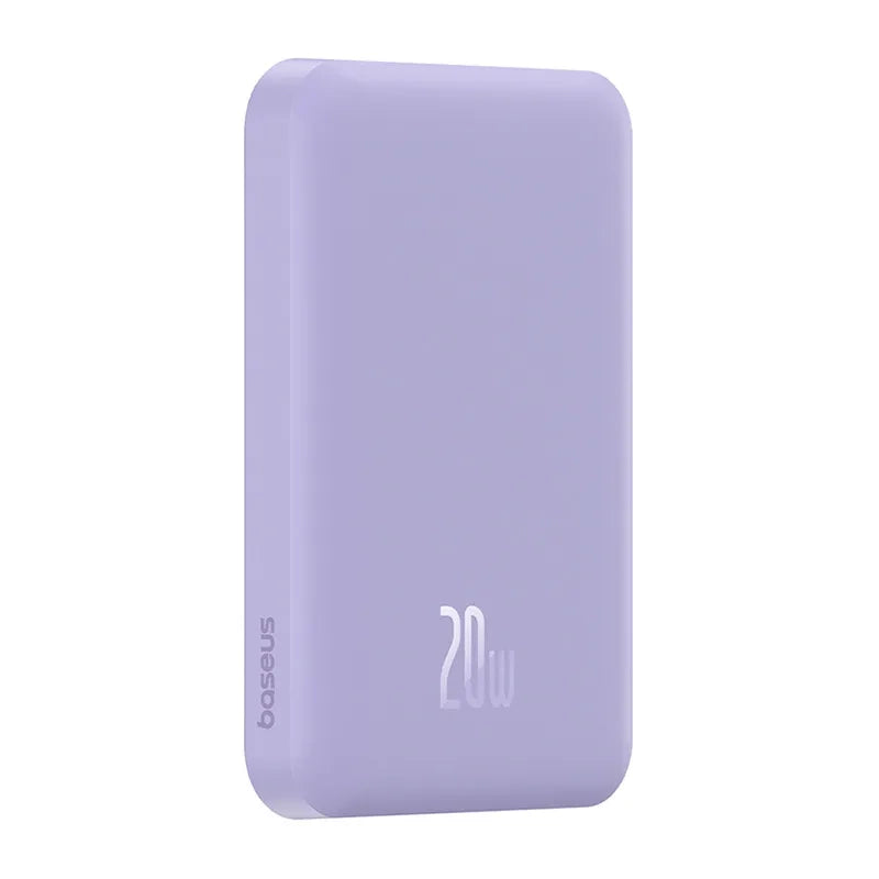 Magnetic Mini Powerbank Baseus 5000mAh 20W (purple) - Product Image 5