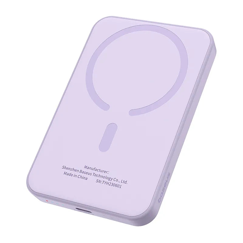 Magnetic Mini Powerbank Baseus 5000mAh 20W (purple) - Product Image 7