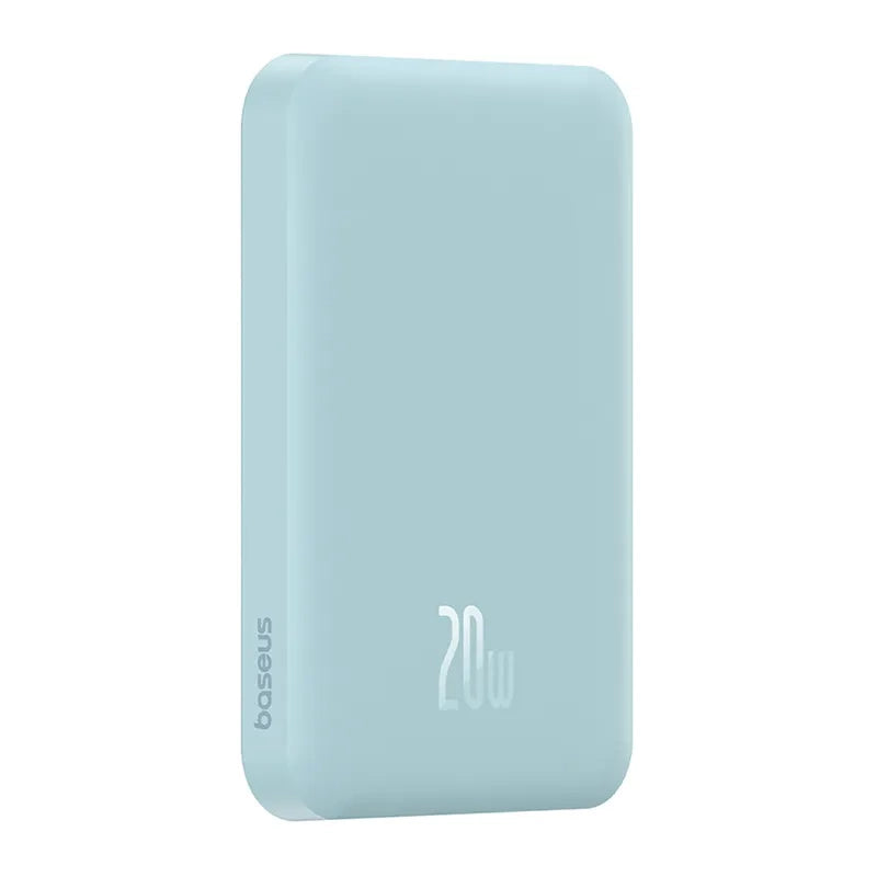 Magnetic Mini Powerbank Baseus 5000mAh, USB-C 20W (blue) - Product Image 4