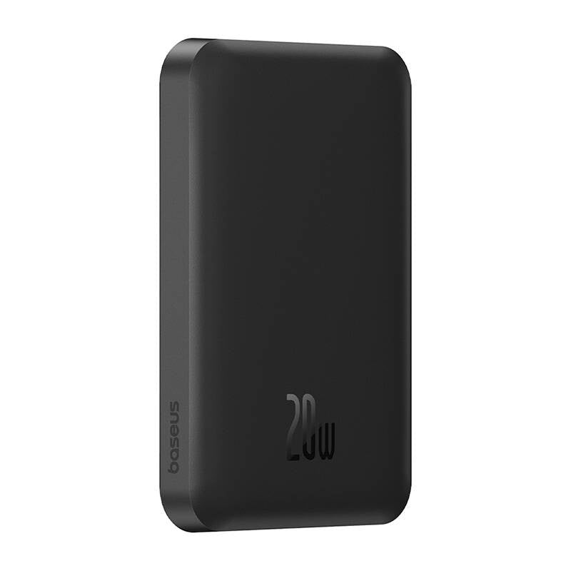 Magnetic Mini Powerbank Baseus 5000mAh, USB-C 20W (black) - Product Image 3