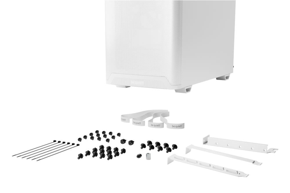 Case BE QUIET PURE BASE 501 LX MidiTower Case product features Transparent panel Not included ATX MicroATX MiniITX Colour White BGW79