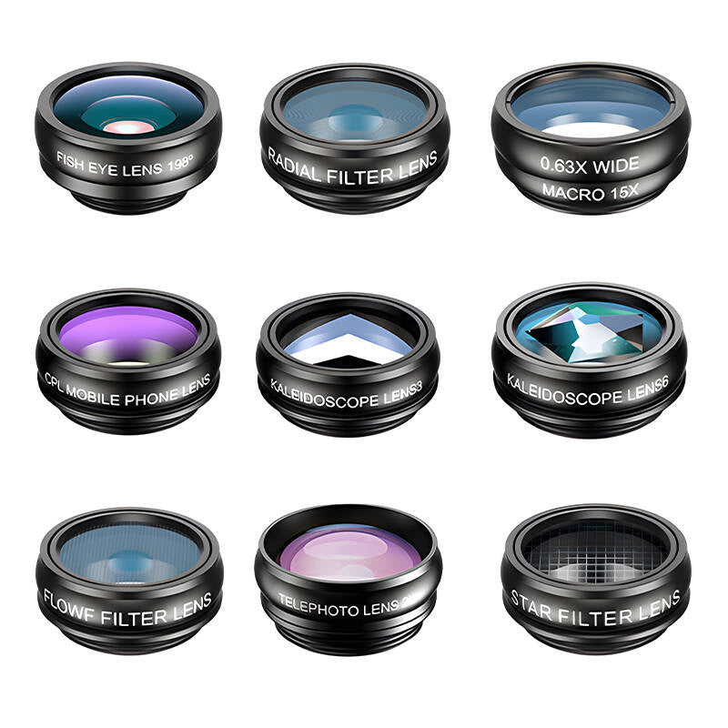 Mobile lens kit APEXEL APL-22XDG9 22X telephoto 10in1 lens kit - Product Image 3