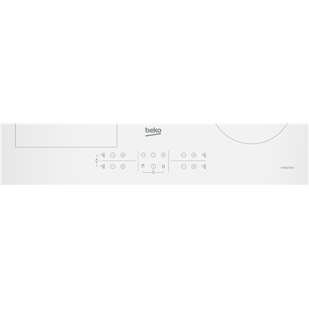 BEKO Hob | HII64200FMTW | Induction | Number of burners/cooking zones 4 | Touch control | Timer | White
