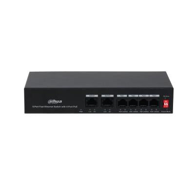 Switch DAHUA PFS3006-4ET-36 PoE ports 4 36 Watts DH-PFS3006-4ET-36