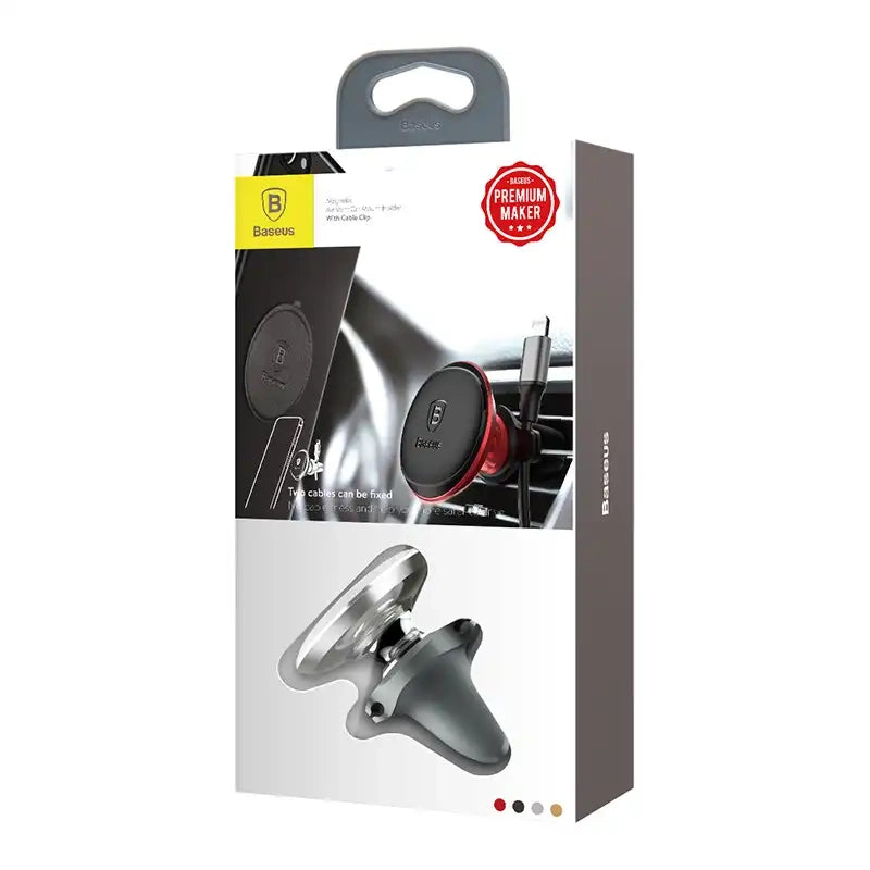 Gravity car mount for air vent Baseus (silver) - Product Image 7