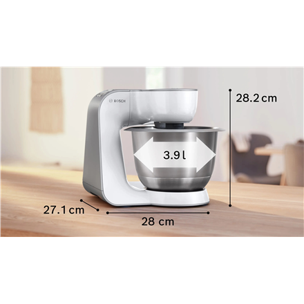Bosch | Kitchen Machine | MUM58200 | 1000 W | Number of speeds 7 | Bowl capacity 3.9 L | White