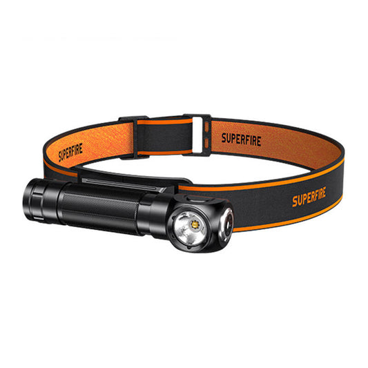 2-in-1 Headlamp Superfire TH04, 600lm, USB-C - Product Image 1