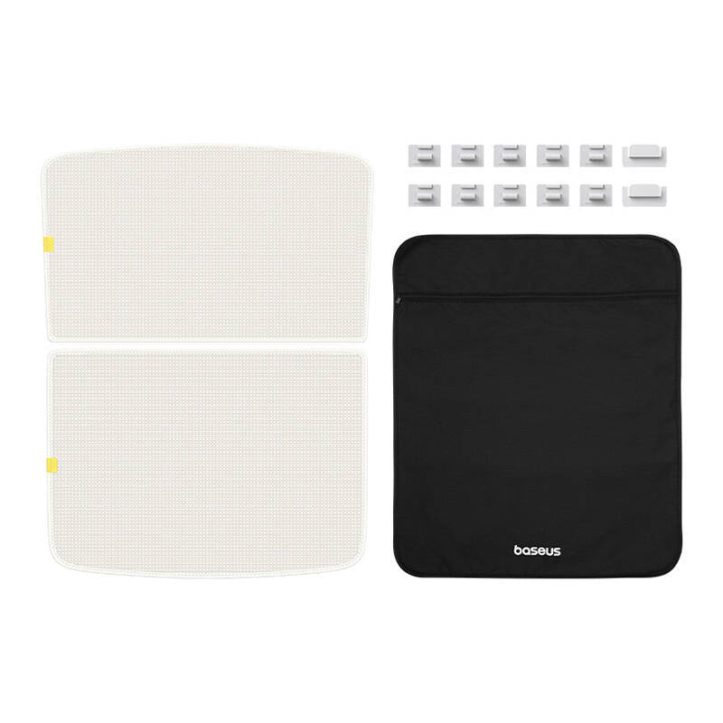 Sunshade for Tesla Model Y Baseus T-Space Series - single layer (white) - Product Image 7