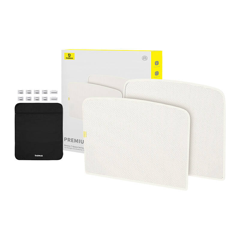Sunshade for Tesla Model Y Baseus T-Space Series - double layer (white) - Product Image 10