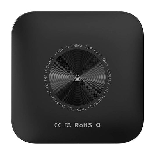 Carlinkit TBOX PLUS LED-Wireless-Adapter, 4G/64G, Apple Carplay/Android Auto (schwarz)