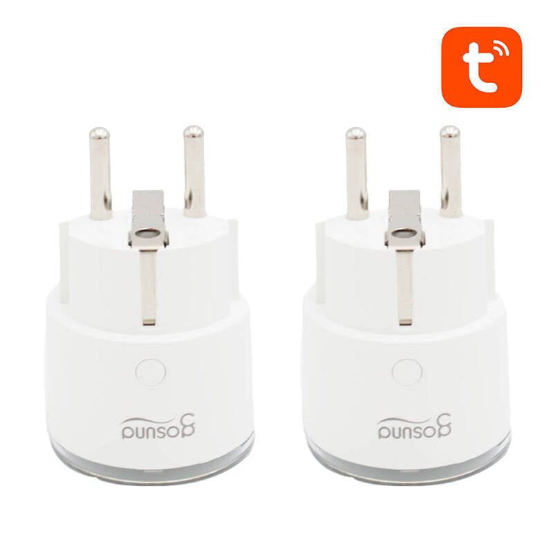 Smart plug WiFi Gosund SP111 3680W 16A, Tuya 2-pack - Product Image 3