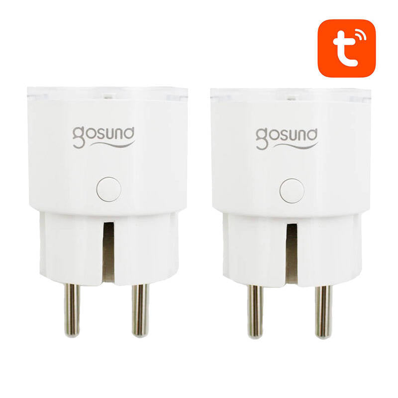 Smart plug WiFi Gosund SP111 3680W 16A, Tuya 2-pack - Product Image 4