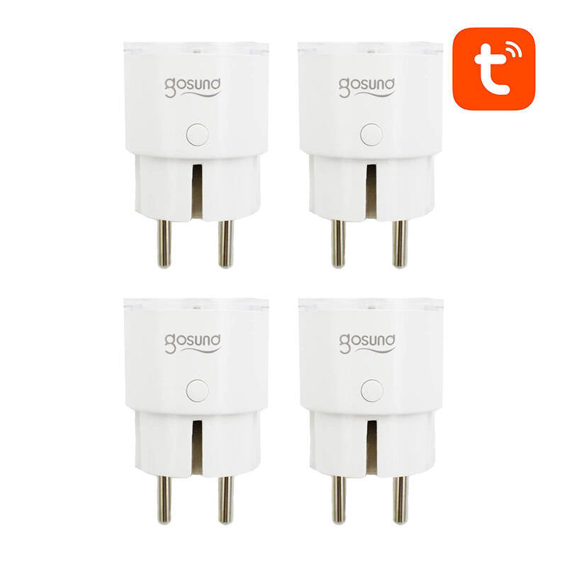 Smart plug WiFi Gosund SP111 3680W 16A, Tuya 4-pack - Product Image 4