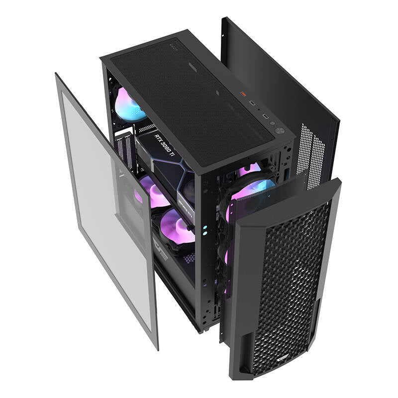 Computer case Darkflash DF2100 + 4 ARGB fans (black) - Product Image 8