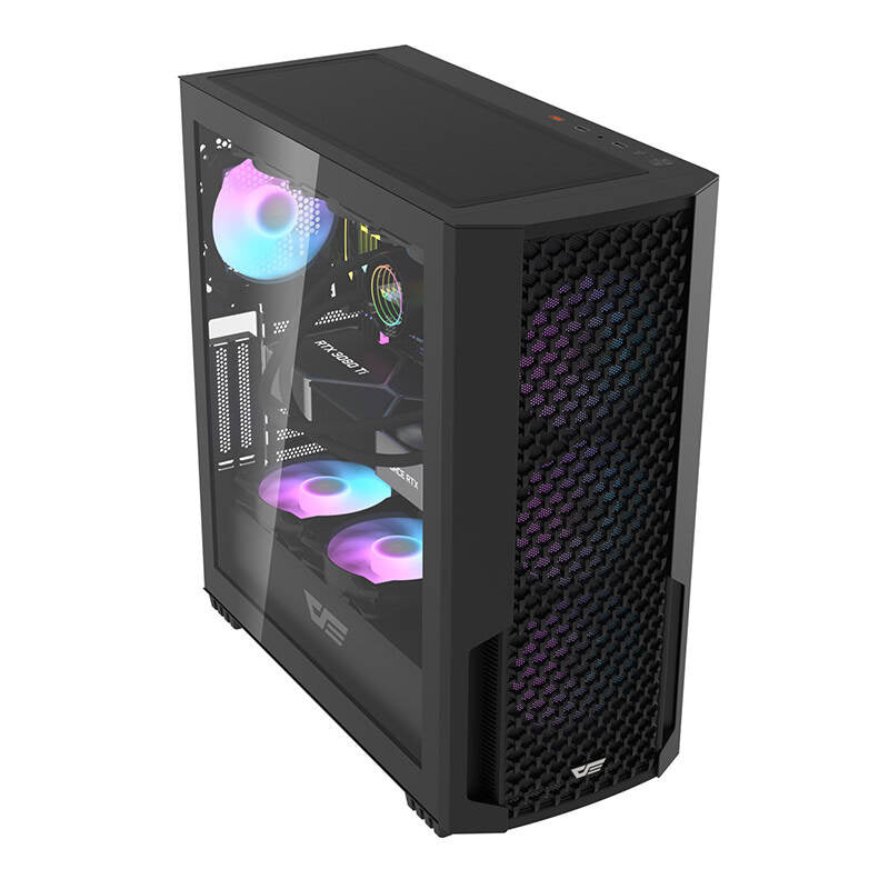 Computer case Darkflash DF2100 + 4 ARGB fans (black) - Product Image 3