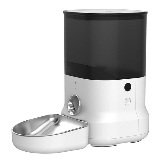 Automatic Pet Feeder with plastic bowl Dogness (white) - Product Image 1