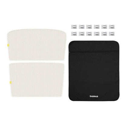 Car Skylight Sunshade Double Layer Version Baseus T-Space for Tesla Model 3  (white) - Product Image 7